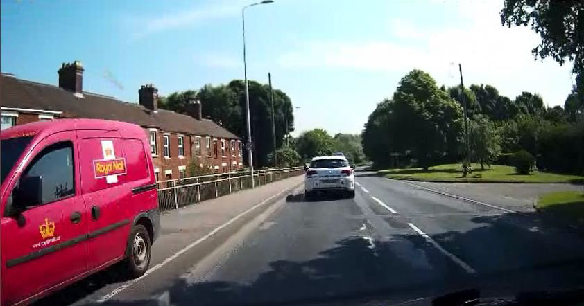 But he came in for a torrent of abuse as many locals accused him of being a "busybody" for uploading the footage from his dashcam