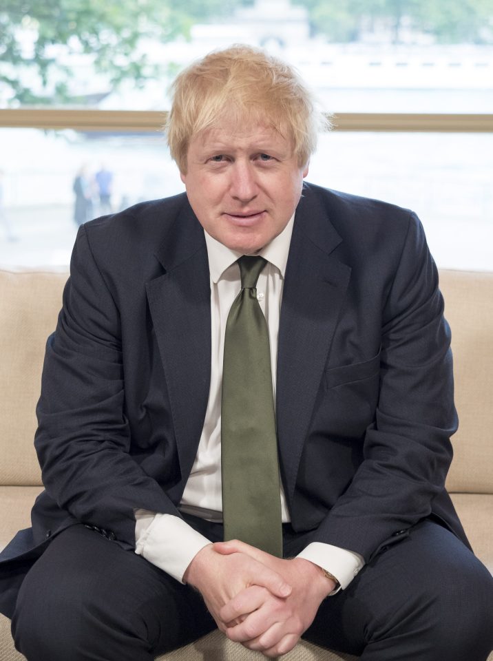 Boris Johnson Holly Willoughby