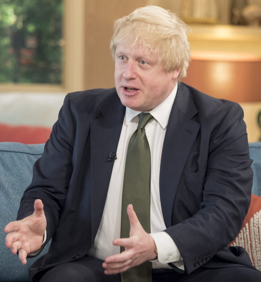 Boris Johnson Holly Willoughby