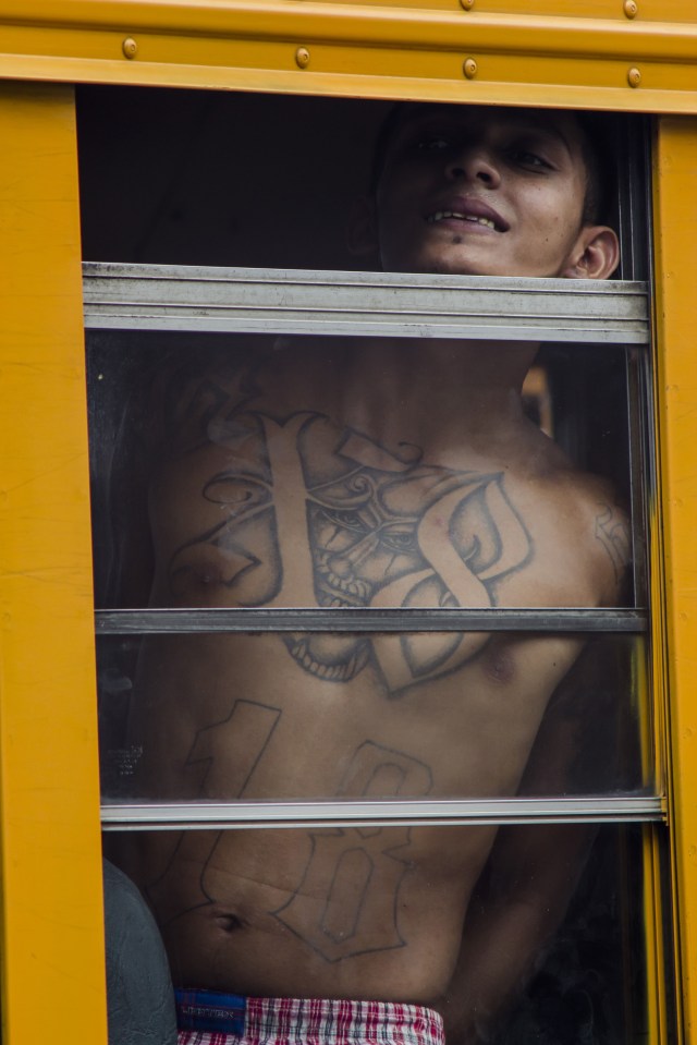 Barrio 18 gang el salvador