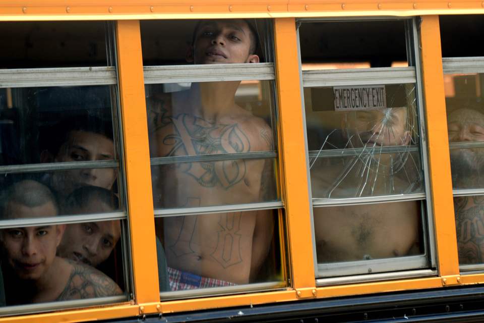 Barrio 18 gang el salvador