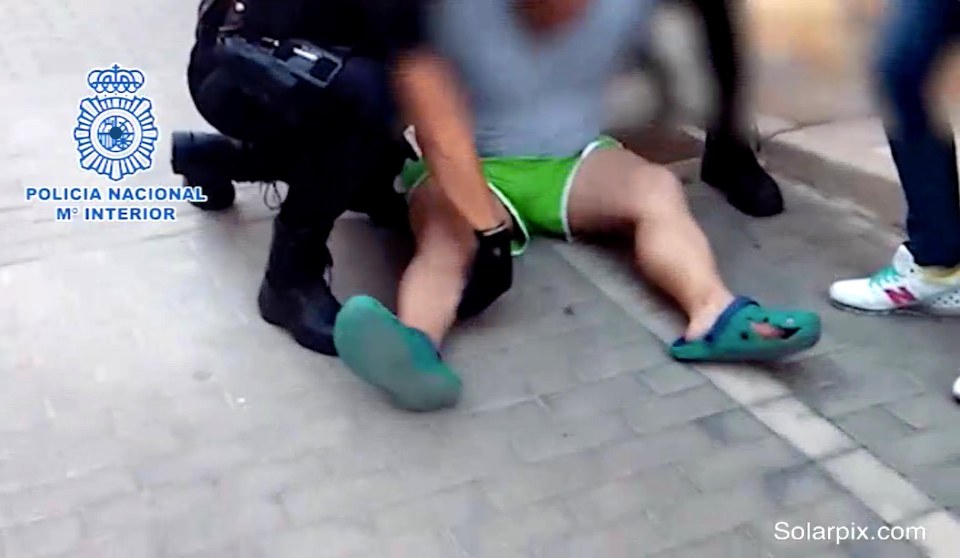 He was convicted of raping a British woman in Spain in 2009