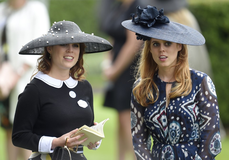 Princesses Eugenie and Beatrice