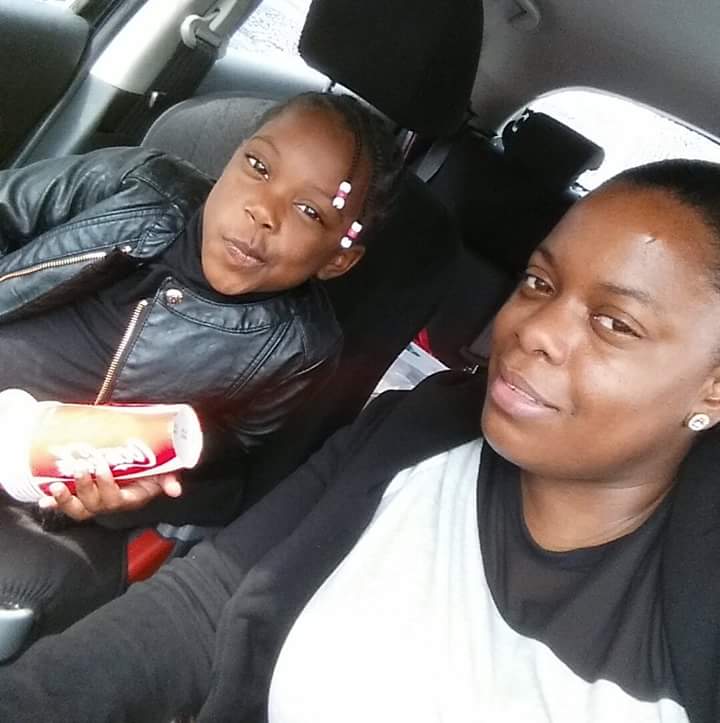 Sandra shared this sweet selfie of her daughter and granddaughter. 