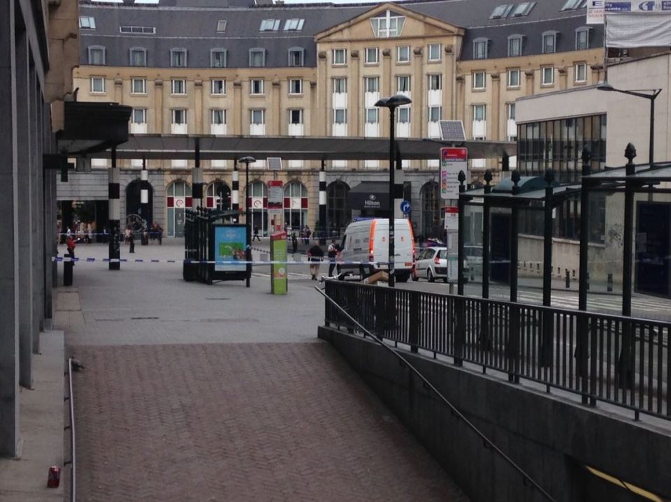 Terror Alert in Brussels Grand Centrale Station