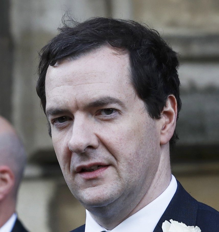 Lying low . . . George Osborne