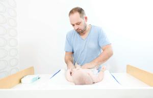 Dad-to-be claims he'll never change his son's nappy because touching his penis would be GAY
