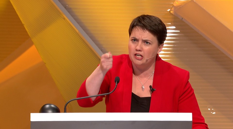 Scottish Conservative leader Ruth Davidson proved popular with viewers