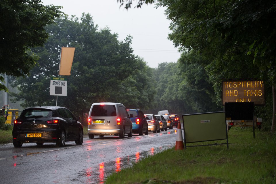 Revellers have reported being stuck on FOURTEEN hour queues