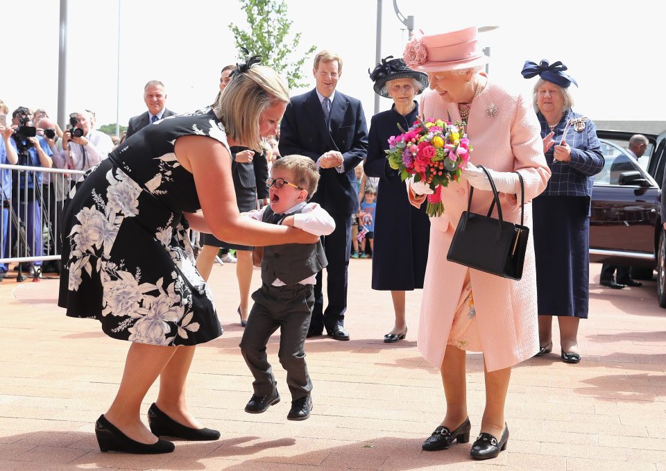 Little Lewis Connet finds it all a bit much and turns to his mum for help