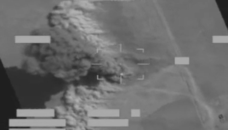 The pinpoint strike was just one of several the RAF carried out on June 20 targeting ISIS forces