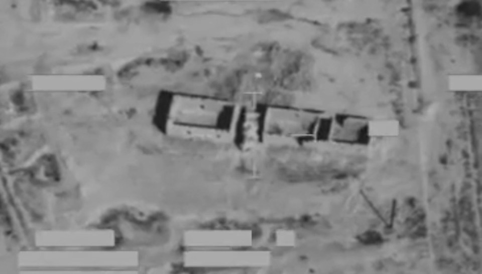 ISIS truck bomb destroyed by RAF jets