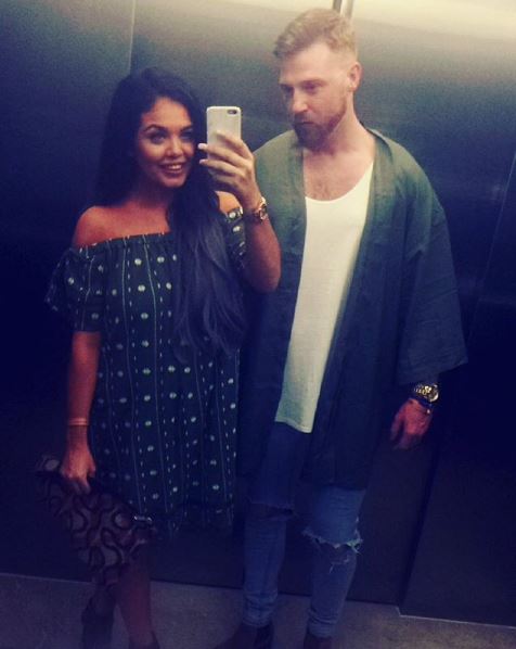 Scarlett Moffatt and Luke Crodden