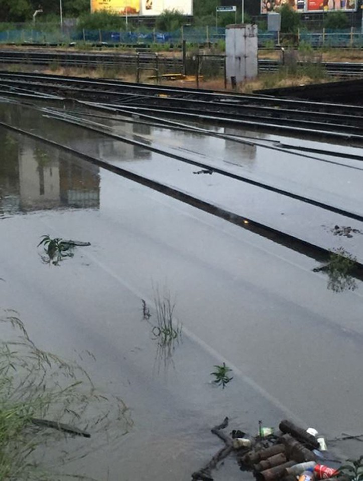 Clapham Junction station was this morning when peoples commutes to work were plunged into turmoil