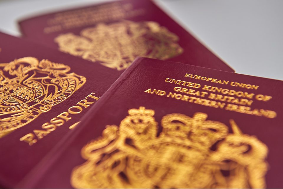 Passports EU Brexit