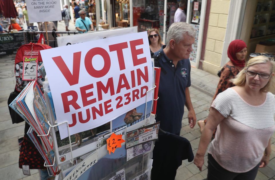 Gibraltar Votes In EU Referendum