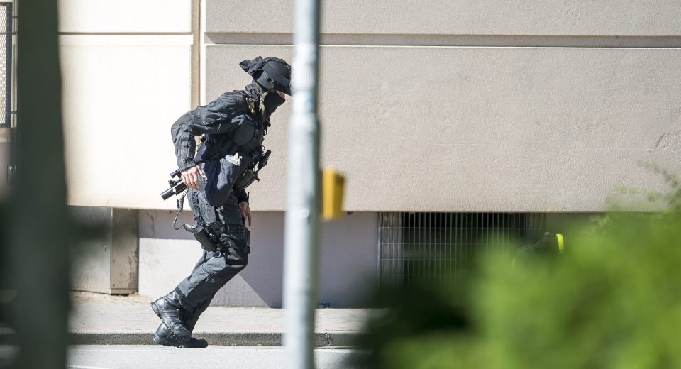 German cinema gunman