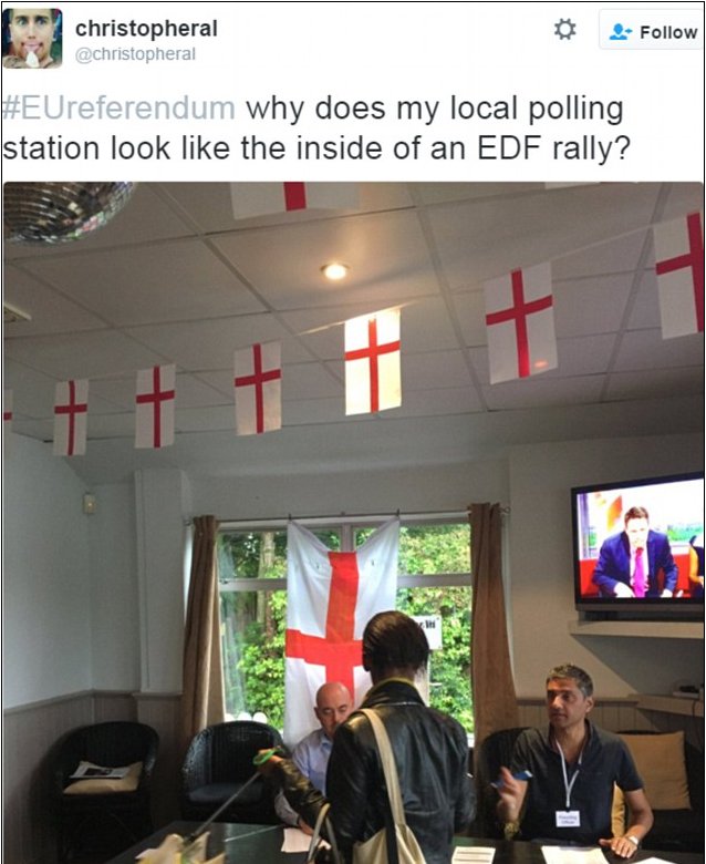 This Twitter user was unimpressed with the decorations