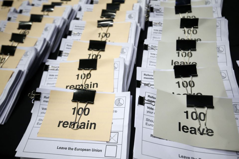 It has felt too close to call all night, but Leave is currently in the lead