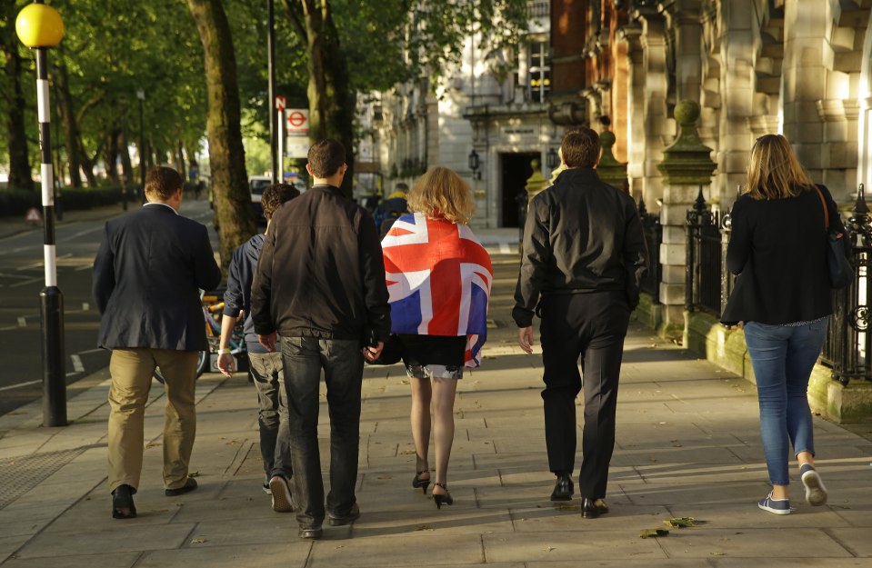 Vote Leave supporters