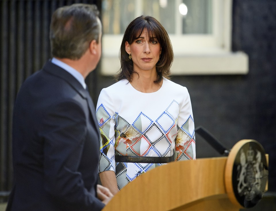 David Cameron and Samantha Cameron