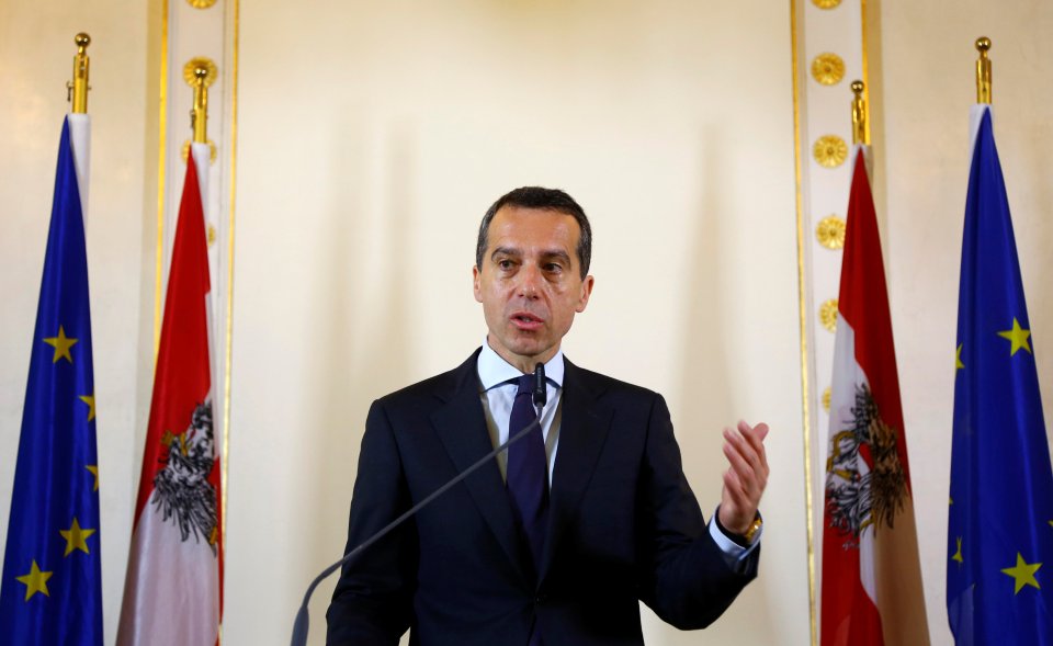 Austrian Chancellor Christian Kern said Brexit could mean the "slow goodbye of the European idea"