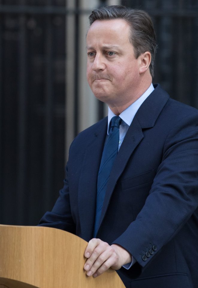 Cameron Resigns