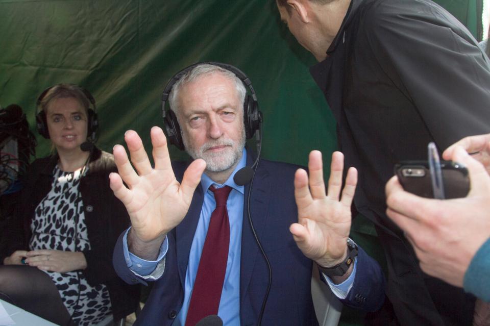 Corbyn says he will not stand down - despite desperate calls from his own MPs to do so 