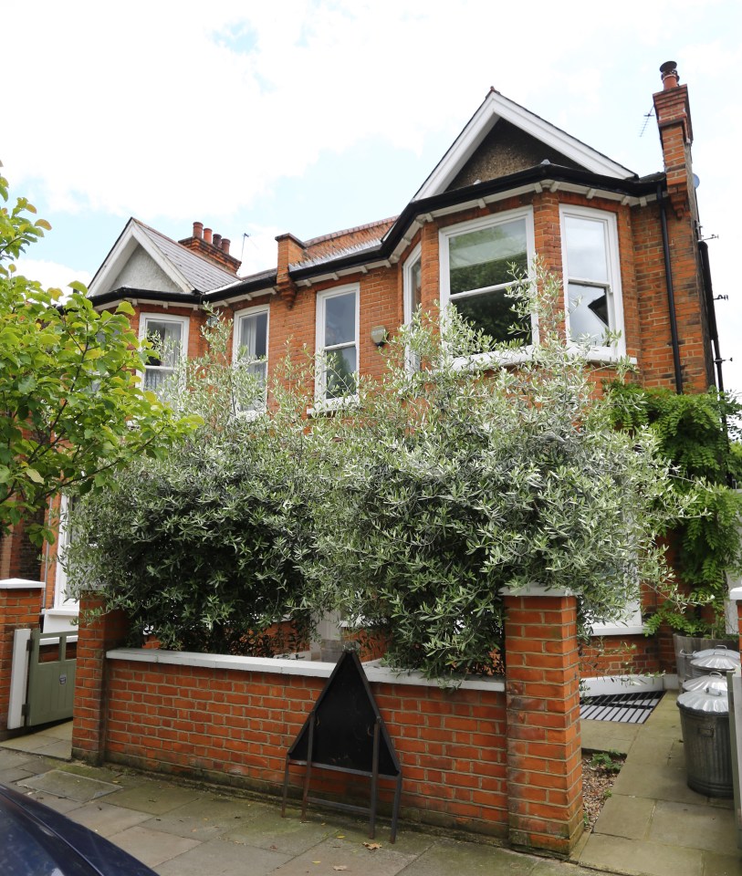 EXC: General views of David Cameron's West London home