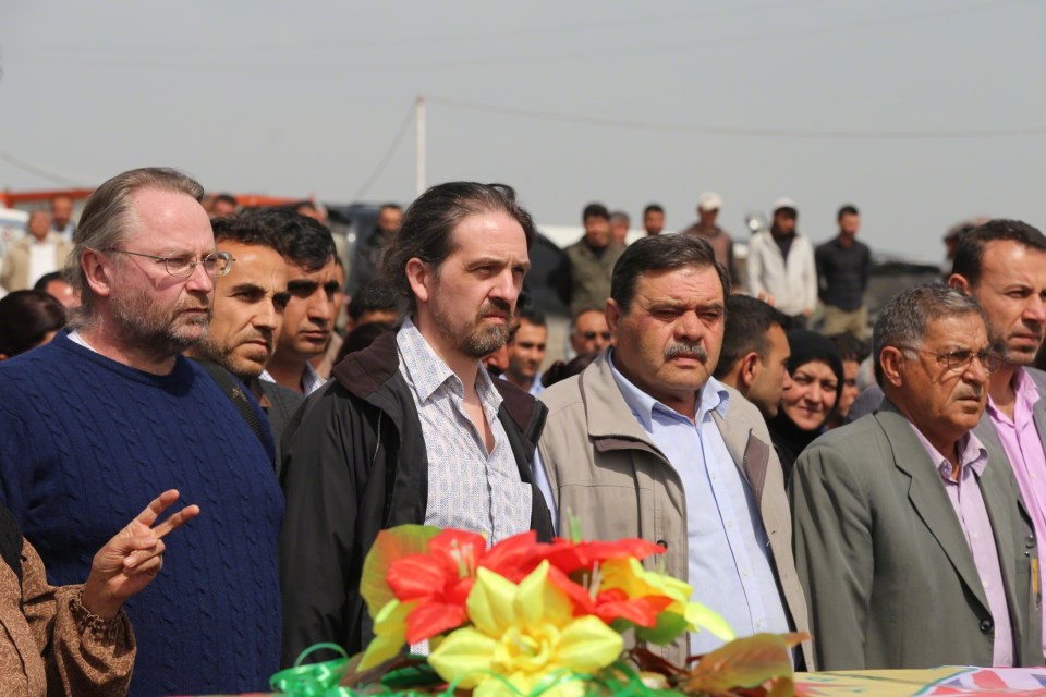Funeral Of Konstandinos Erik Scurfield, The Briton Killed Fighting ISIS, Held In Syria