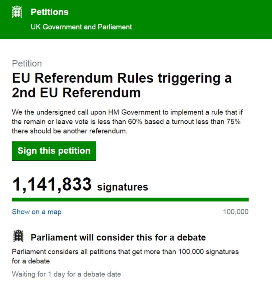 referendum petition