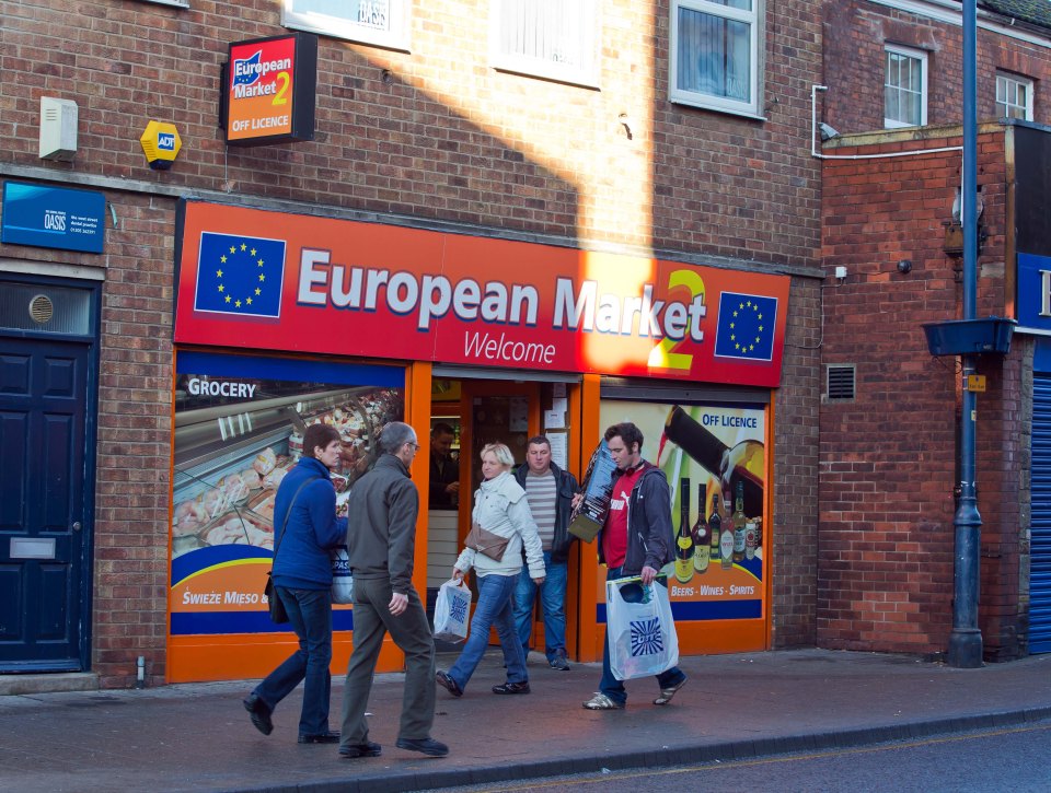 Culture change ... an overload of Eastern European stores