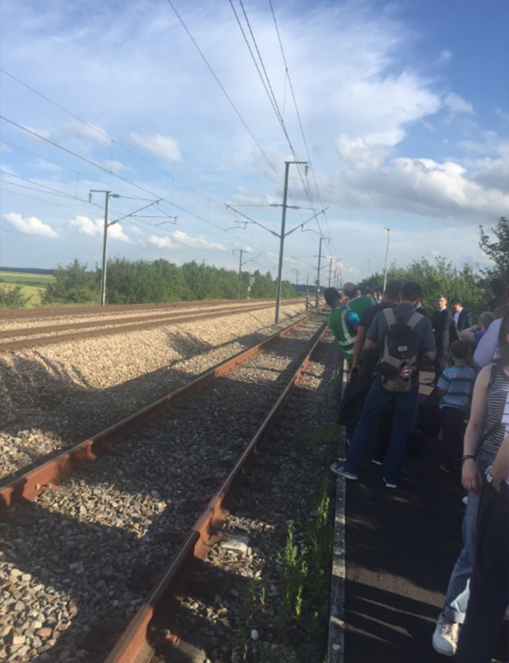 Eurostar breakdown France