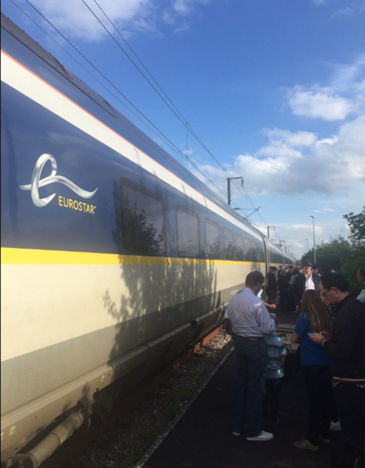 Eurostar breakdown France