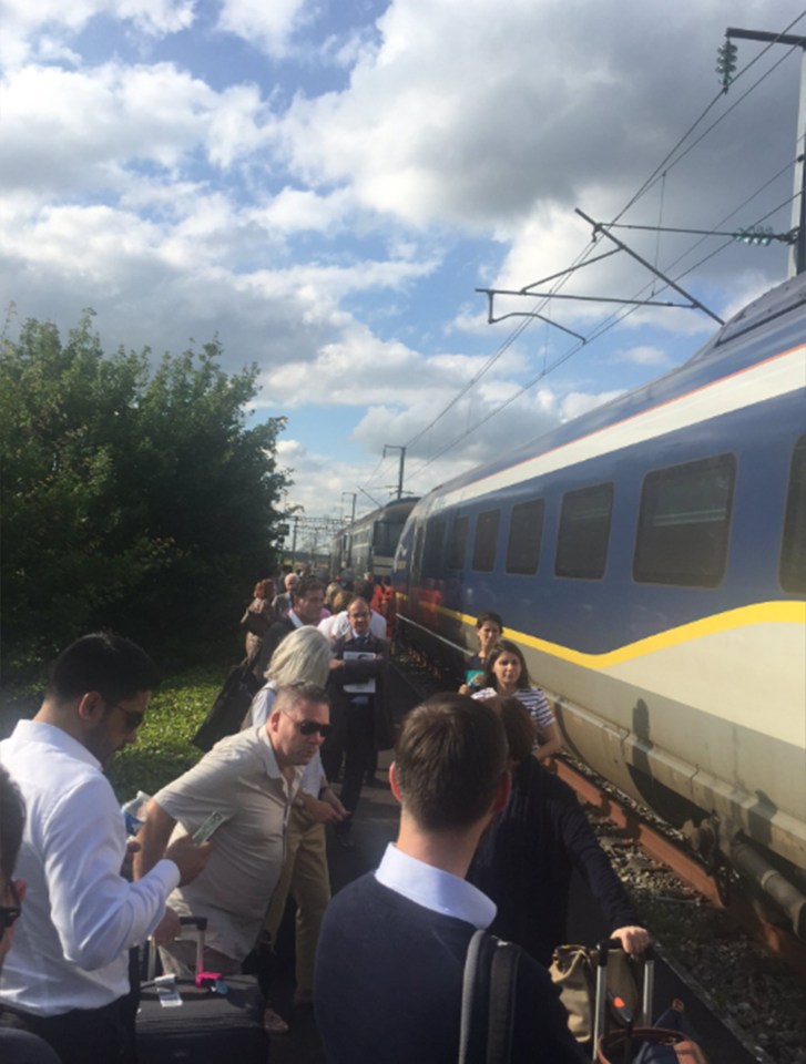 Eurostar breakdown France