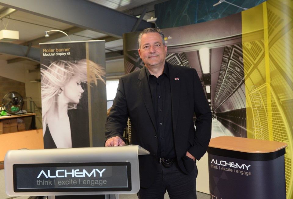 'It won't affect us. All our clients care about is our service and quality,' Andy Butcher: Exhibitions 