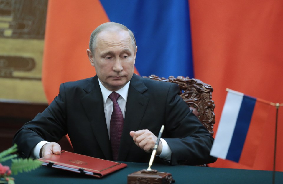 Russian President Putin on official visit to China