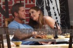 Jacqueline Jossa and fiance Dan Osborne enjoy a date night out