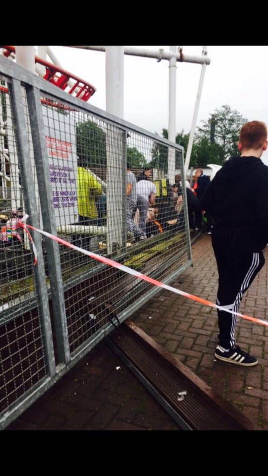 Rollercoaster crash