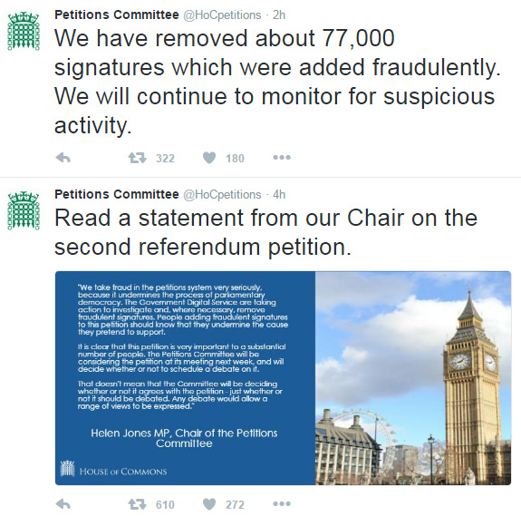 petitions committee