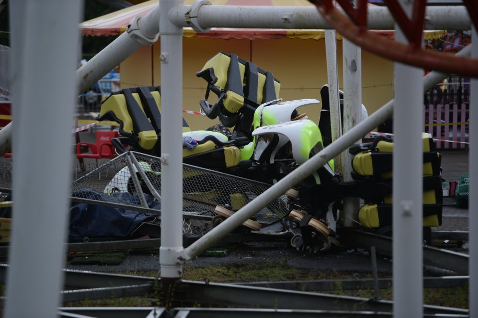 Rollercoaster crash