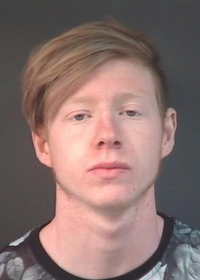 Jailed: Vile rapist Kieran Corless,19, was banged up for nine years for his horrifying sex attack