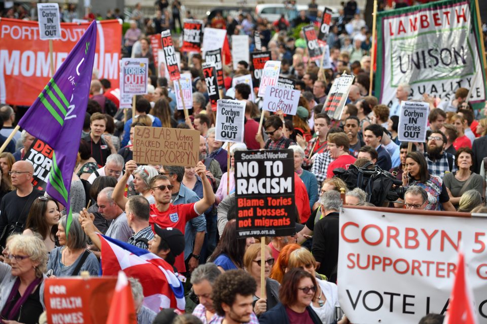 Mr Foster said he "could have easily referred to Mao and the Red Guard or Saddam Hussein and the Revolutionary Guard" when discussing Momentum