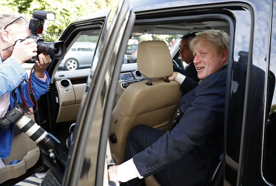 Theresa May Boris