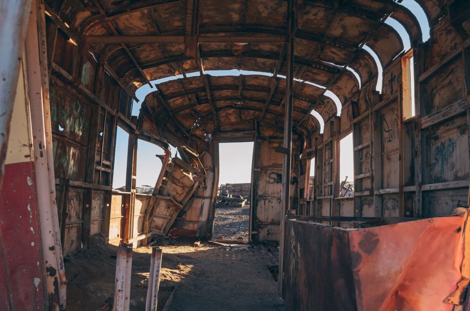 Train graveyard Bolivia