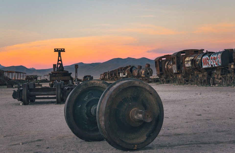 Train graveyard Bolivia