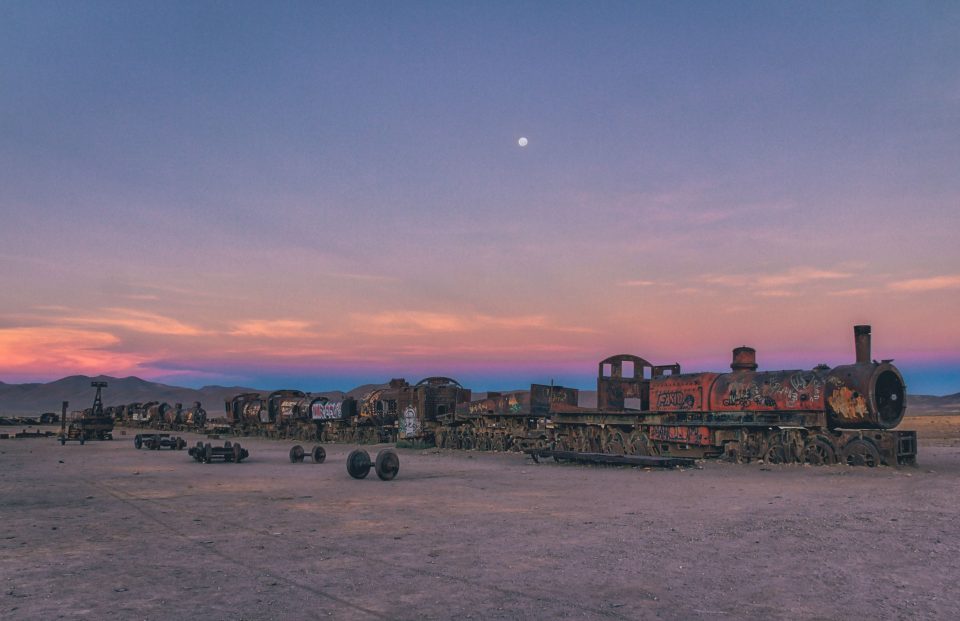 Train graveyard Bolivia