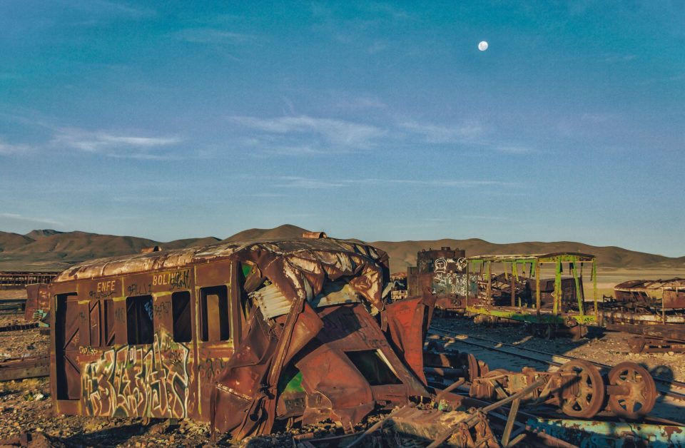 Train graveyard Bolivia