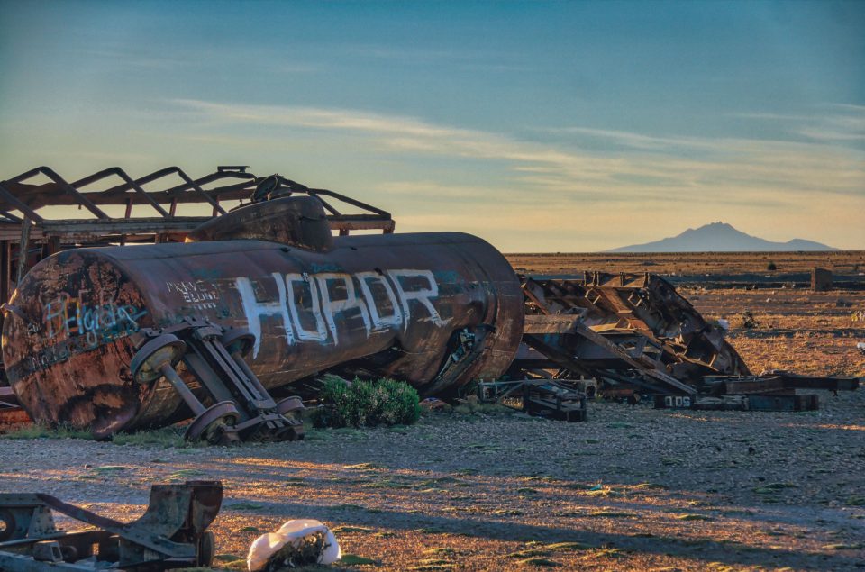 Train graveyard Bolivia