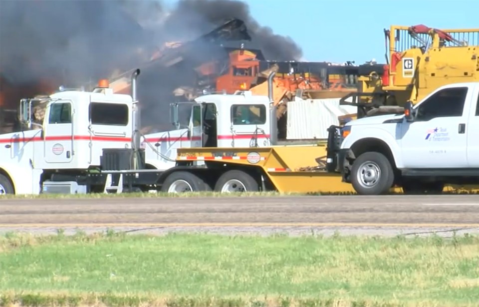 texas train crash